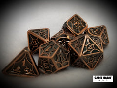 Game Habit Crazy Wootini Poly 7 Dice Set | Odin's Place