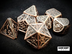 Game Habit Crazy Wootini Poly 7 Dice Set | Odin's Place