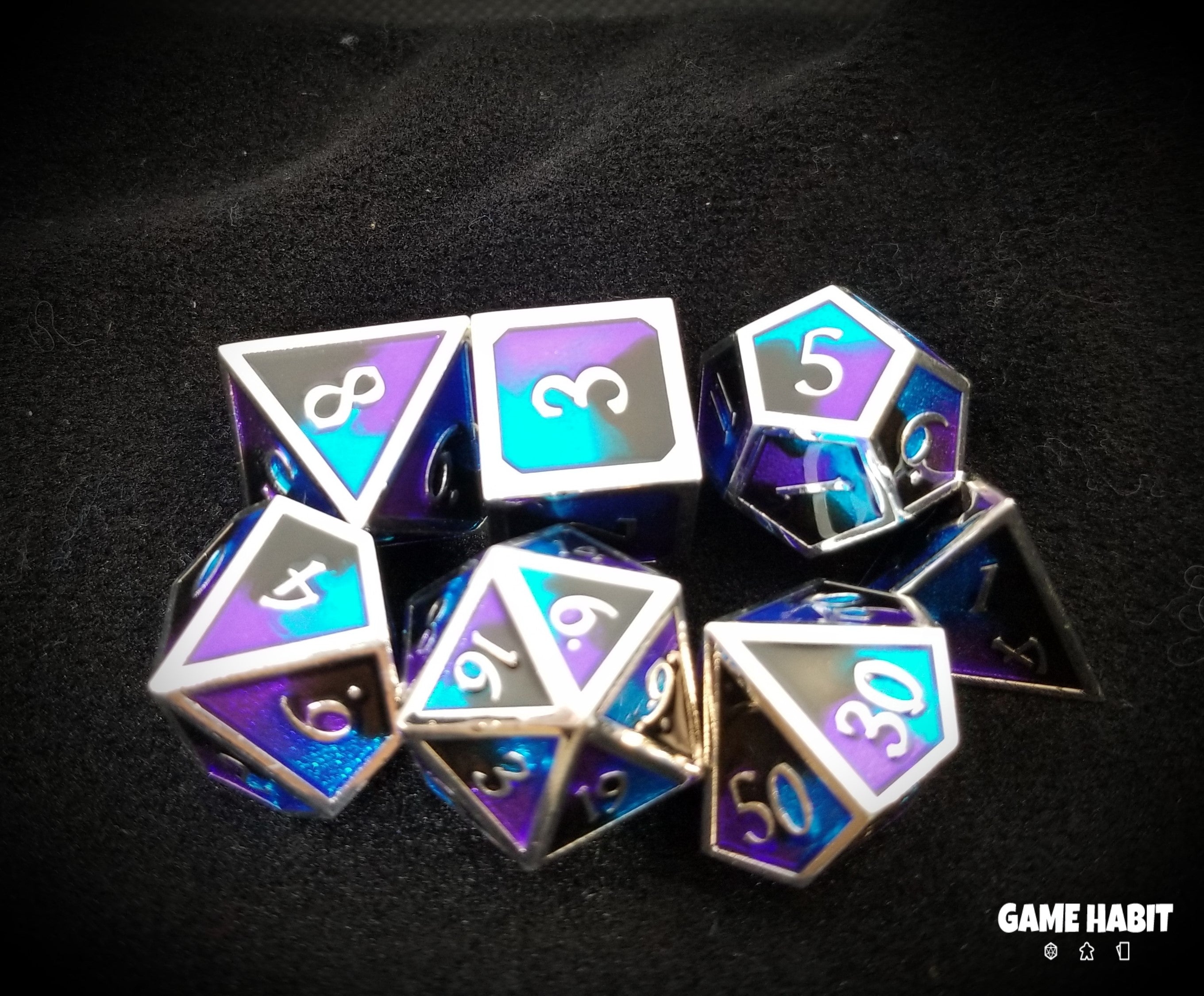 Game Habit Bruised Ego Poly 7 Dice Set | Odin's Place