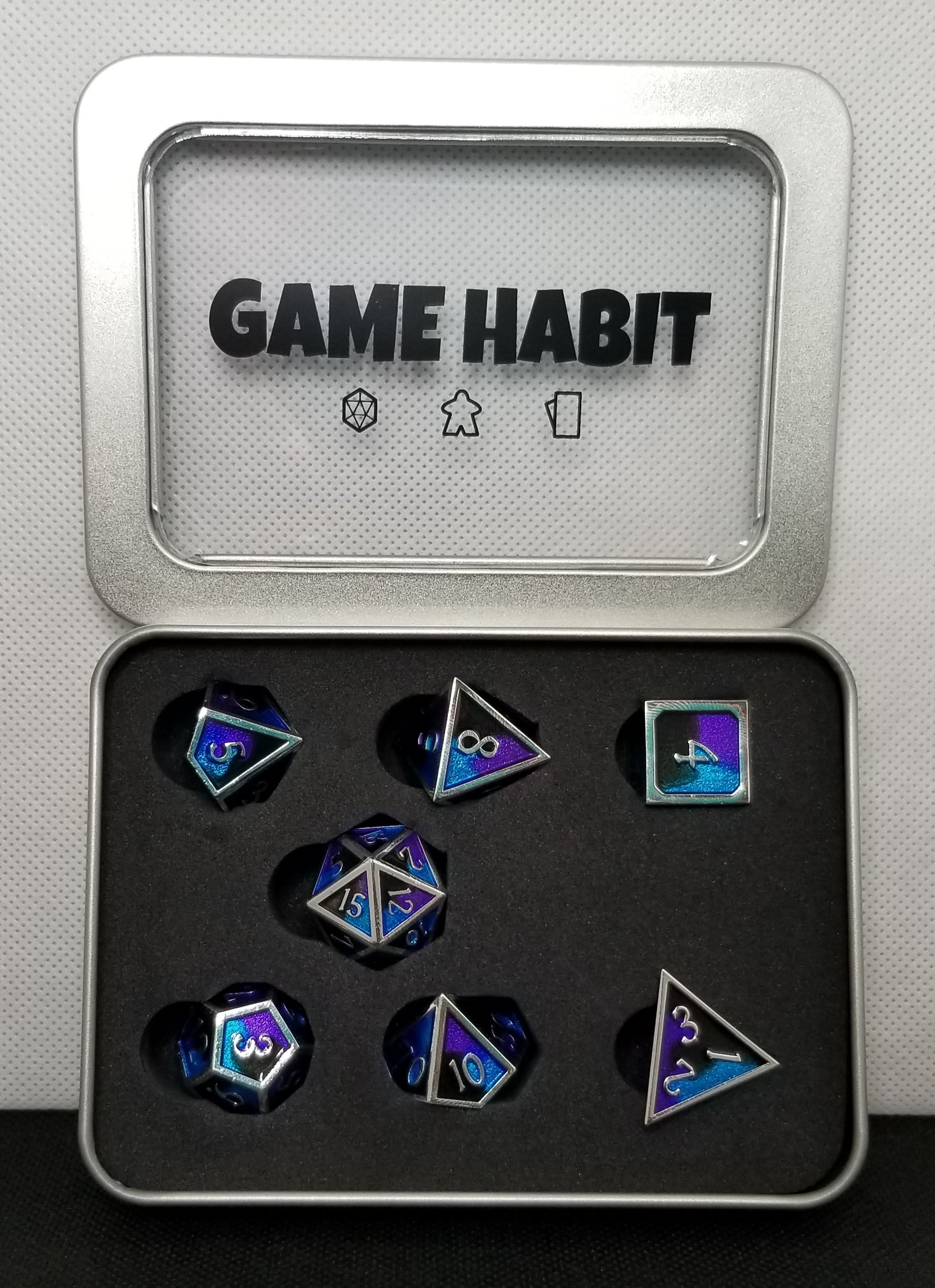 Game Habit Bruised Ego Poly 7 Dice Set | Odin's Place