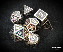 Game Habit Galaxy Quest Poly 7 Dice Set | Odin's Place