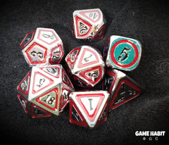 Game Habit London Calling Poly 7 Dice Set | Odin's Place