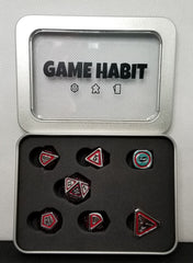 Game Habit London Calling Poly 7 Dice Set | Odin's Place