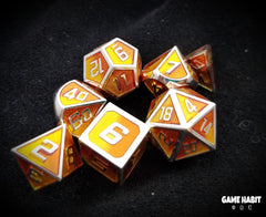 Game Habit Every Day is Halloween Poly 7 Dice Set | Odin's Place