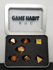 Game Habit Every Day is Halloween Poly 7 Dice Set | Odin's Place