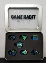 Game Habit Forty-Two Poly 7 Dice Set | Odin's Place