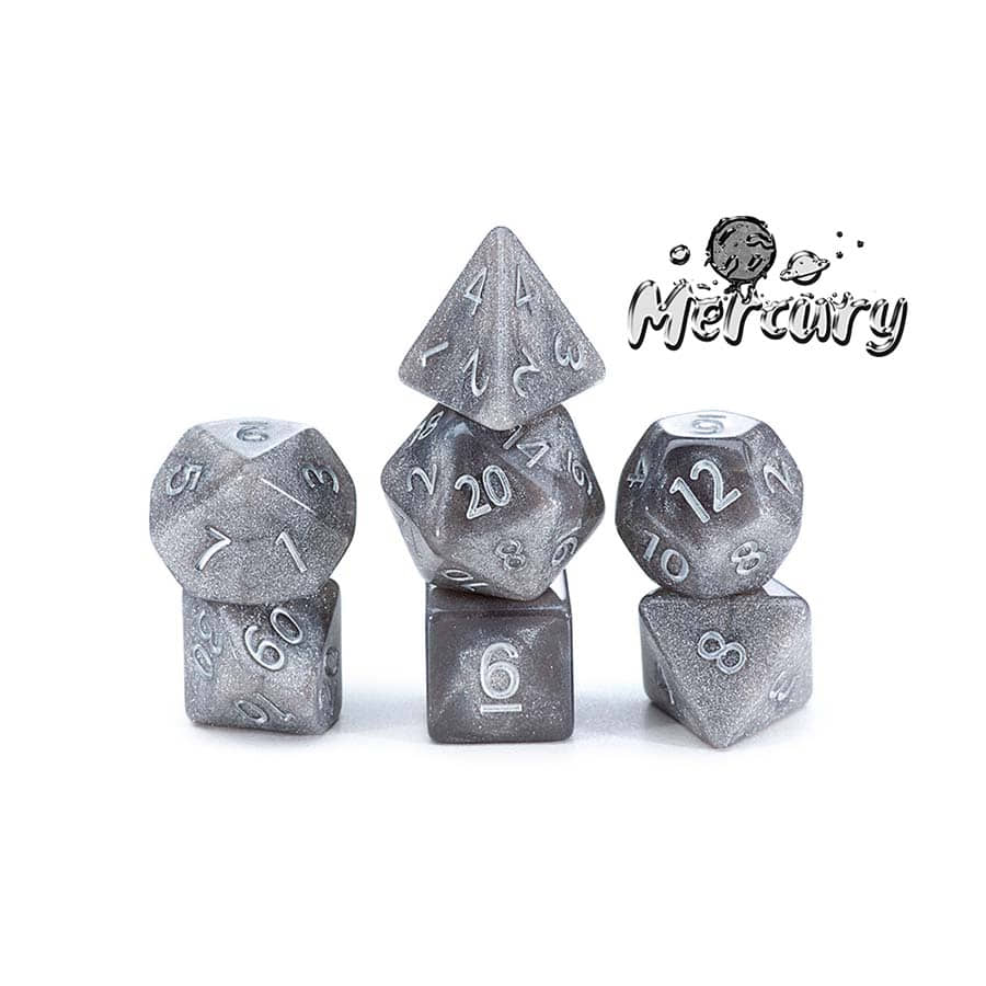 Gate Keeper Games: Mercurial Dice: Mercury Poly 7 Set | Odin's Place