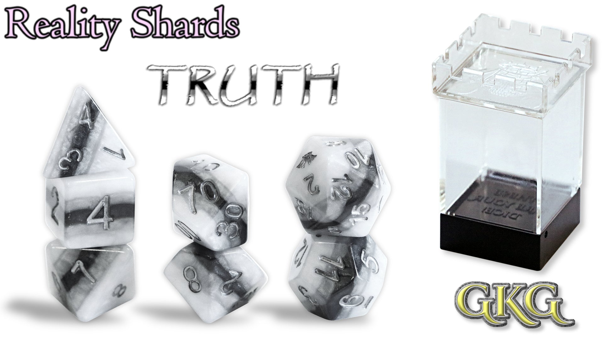 Truth Dice Reality Shards Poly 7 Set | Odin's Place