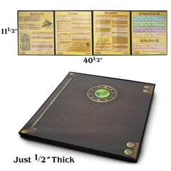 Brybelly The Master's Tome Customizable DM Screen in Assorted Colors | Odin's Place