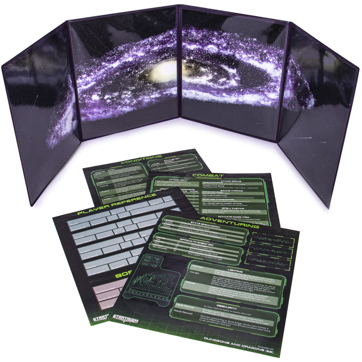 Brybelly The Master's Matrix Customizable DM Screen in Assorted Colors | Odin's Place