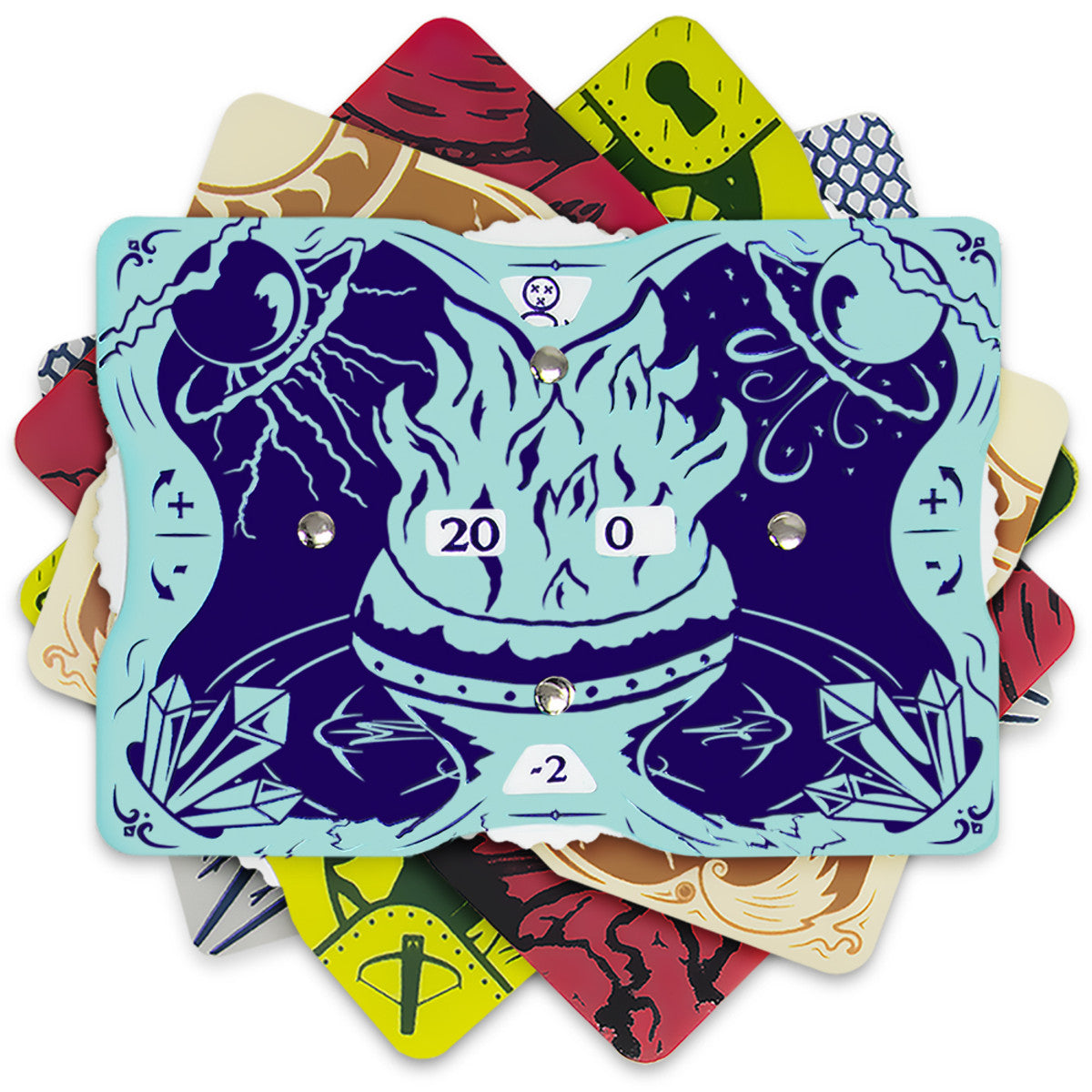 Brybelly RPG Health Trackers, 5-Pack | Odin's Place