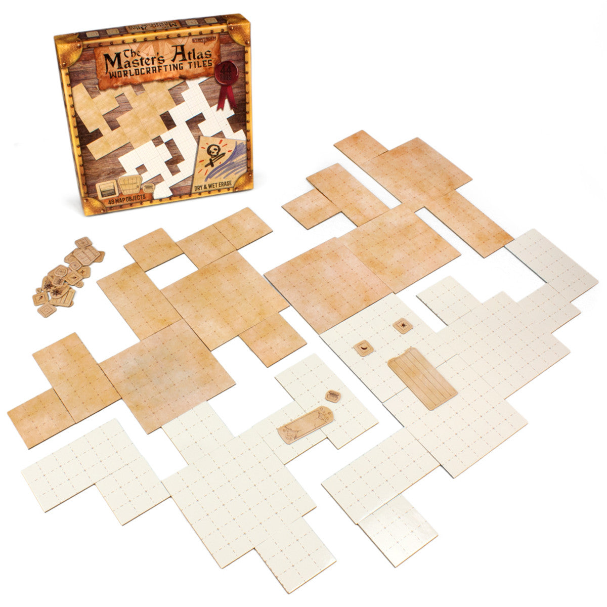 Brybelly The Master's Atlas: Blank and Parchment | Odin's Place