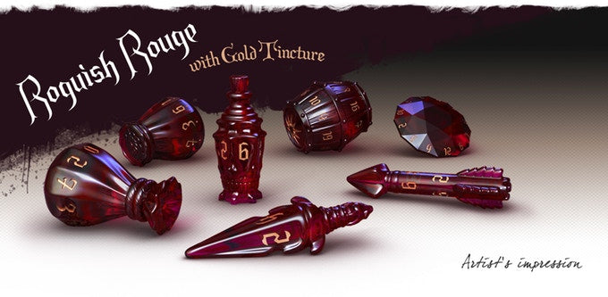 Poly Hero Dice The Rogue Poly 7 Set | Odin's Place