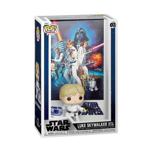 LUKE SKYWALKER WITH R2-D2 - STAR WARS POP! MOVIE POSTER | Odin's Place