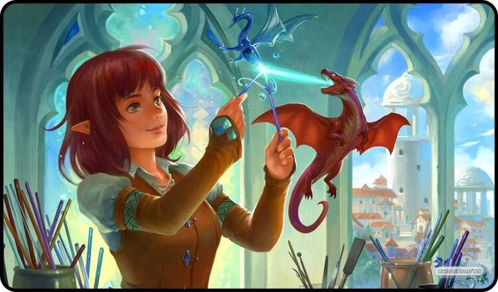 Gamer Mats Dragon Glass Blower Playmat | Odin's Place