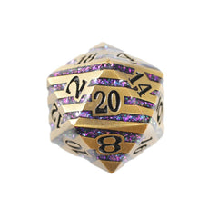Forged Gaming Gnomish Riches Poly 7 Metal Dice Set | Odin's Place
