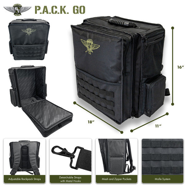 Battle Foam P.A.C.K. Go 2.0 Horizontal Standard Load Out | Odin's Place