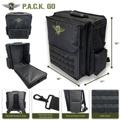 Battle Foam P.A.C.K. Go 2.0 Horizontal Standard Load Out | Odin's Place