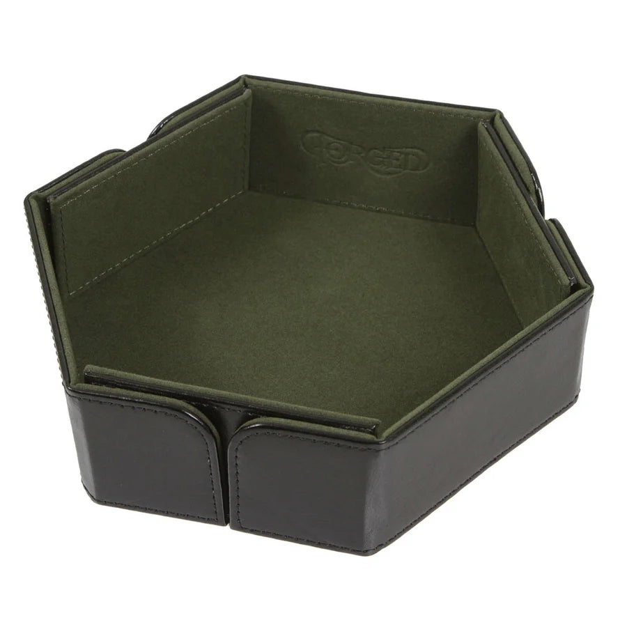 Forged Gaming Hexagon Magnetic Folding Dice Tray - Various Colors | Odin's Place