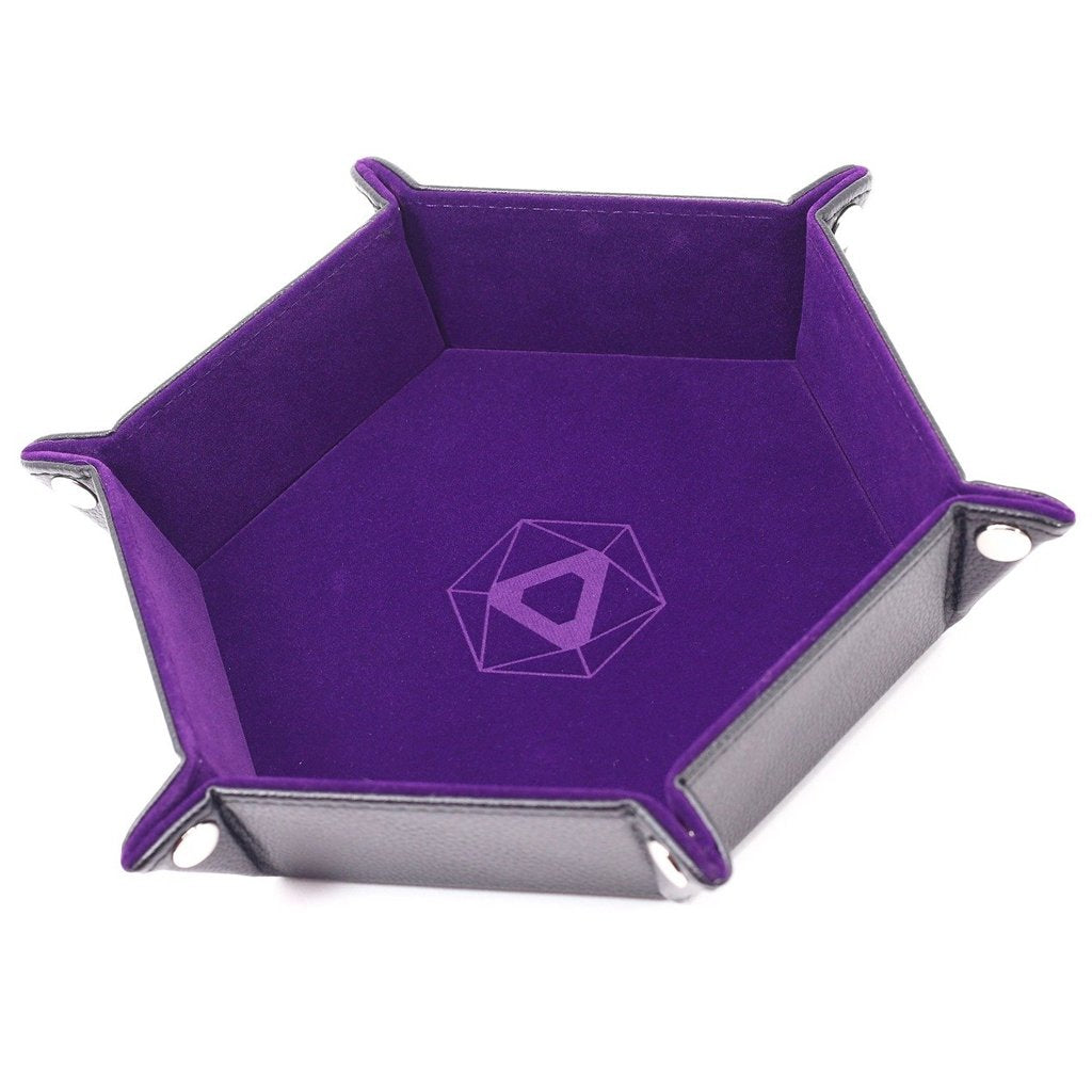 Die Hard Hex Dice Tray Purple | Odin's Place