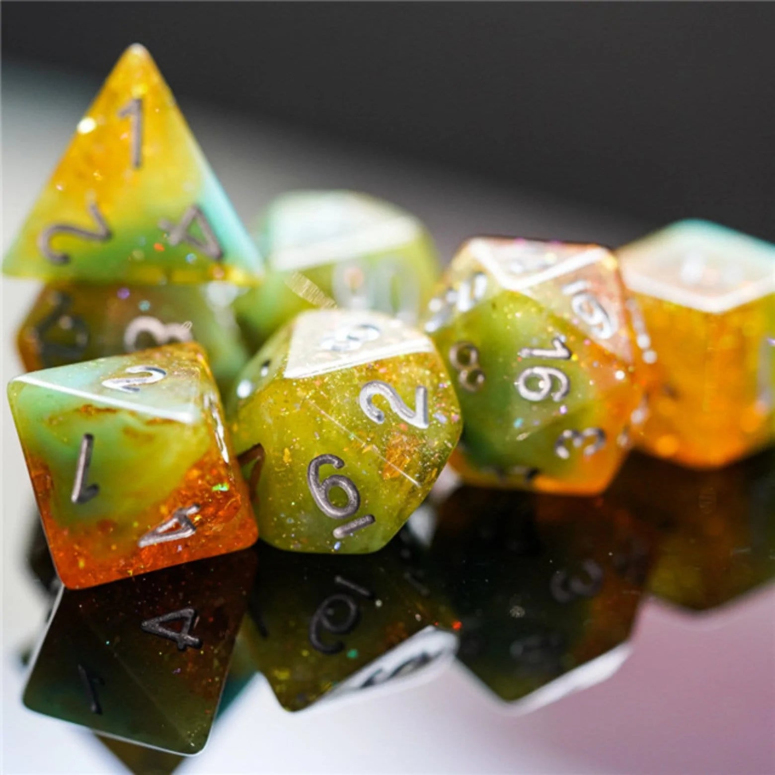 Foam Brain Hobbit House Poly 7 Dice Set | Odin's Place
