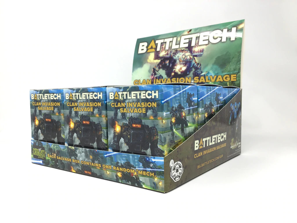 Battletech: Clan Invasion Salvage Blind Box | Odin's Place