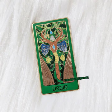 Sugar Cubed Studios Dungeons and Dragons Tarot Enamel Pins | Odin's Place