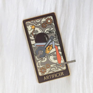 Sugar Cubed Studios Dungeons and Dragons Tarot Enamel Pins | Odin's Place