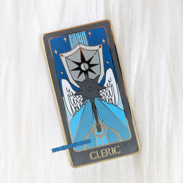 Sugar Cubed Studios Dungeons and Dragons Tarot Enamel Pins | Odin's Place