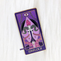Sugar Cubed Studios Dungeons and Dragons Tarot Enamel Pins | Odin's Place