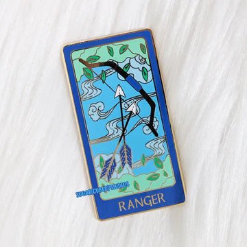 Sugar Cubed Studios Dungeons and Dragons Tarot Enamel Pins | Odin's Place