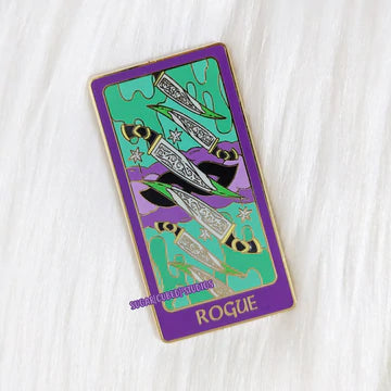Sugar Cubed Studios Dungeons and Dragons Tarot Enamel Pins | Odin's Place