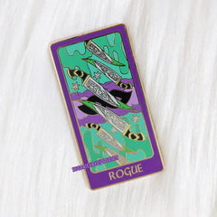 Sugar Cubed Studios Dungeons and Dragons Tarot Enamel Pins | Odin's Place