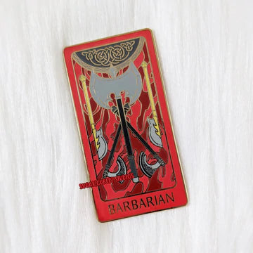 Sugar Cubed Studios Dungeons and Dragons Tarot Enamel Pins | Odin's Place