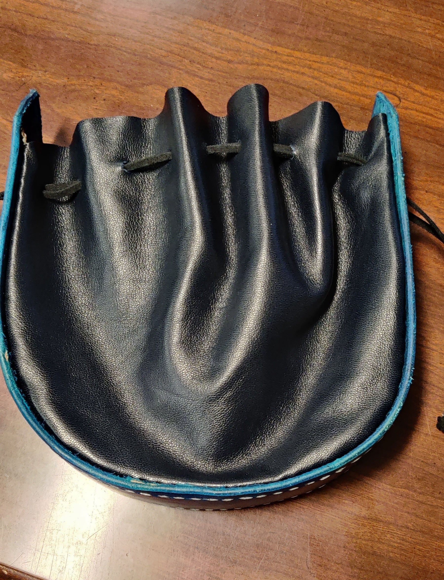 Handmade Leather Dice Pouch Assorted Colors | Odin's Place