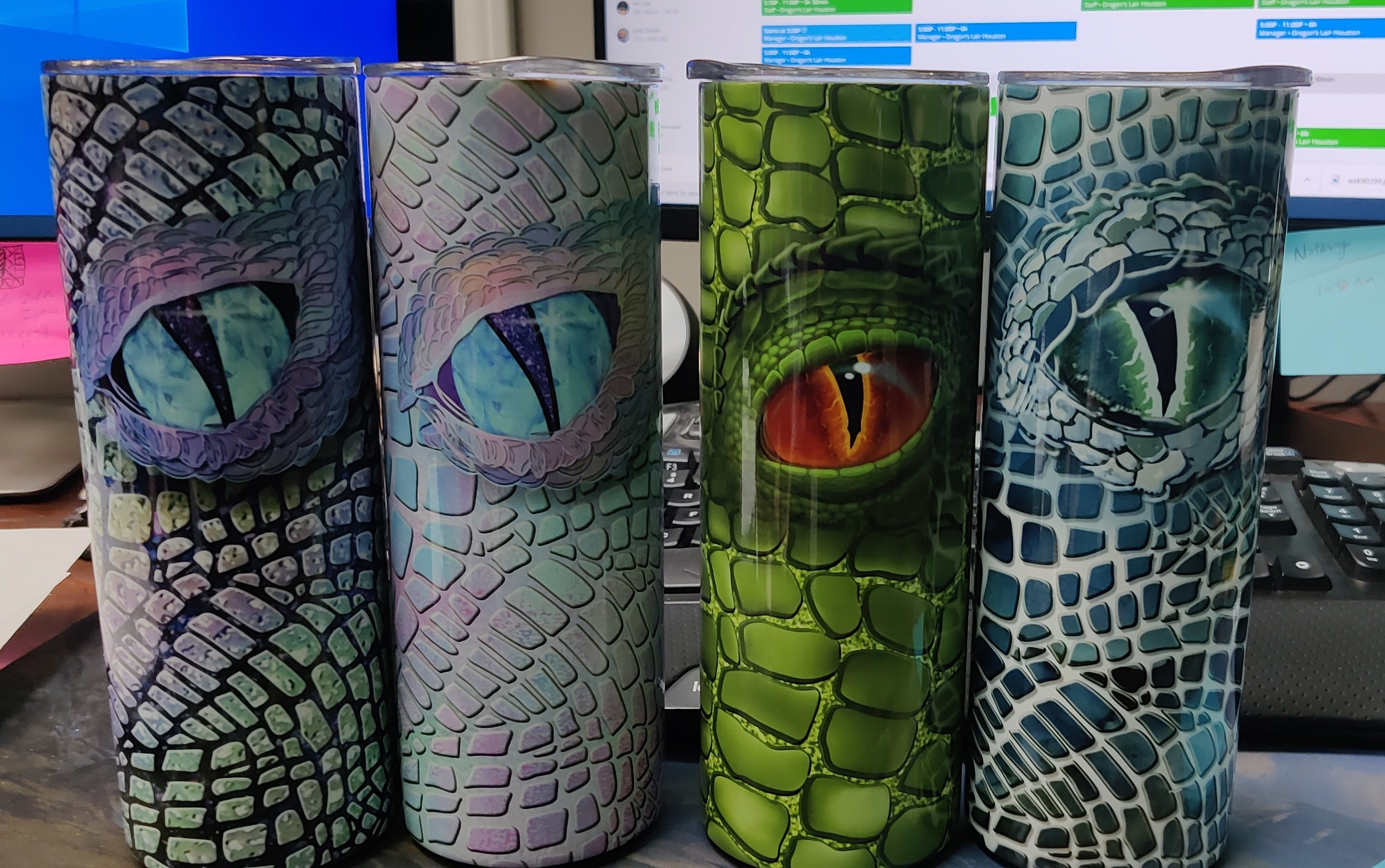 Dragon Eye Tumbler Assorted Colors | Odin's Place