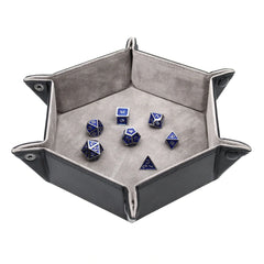 Forged Gaming Hexagon Snap Folding Dice Tray - Various Colors | Odin's Place