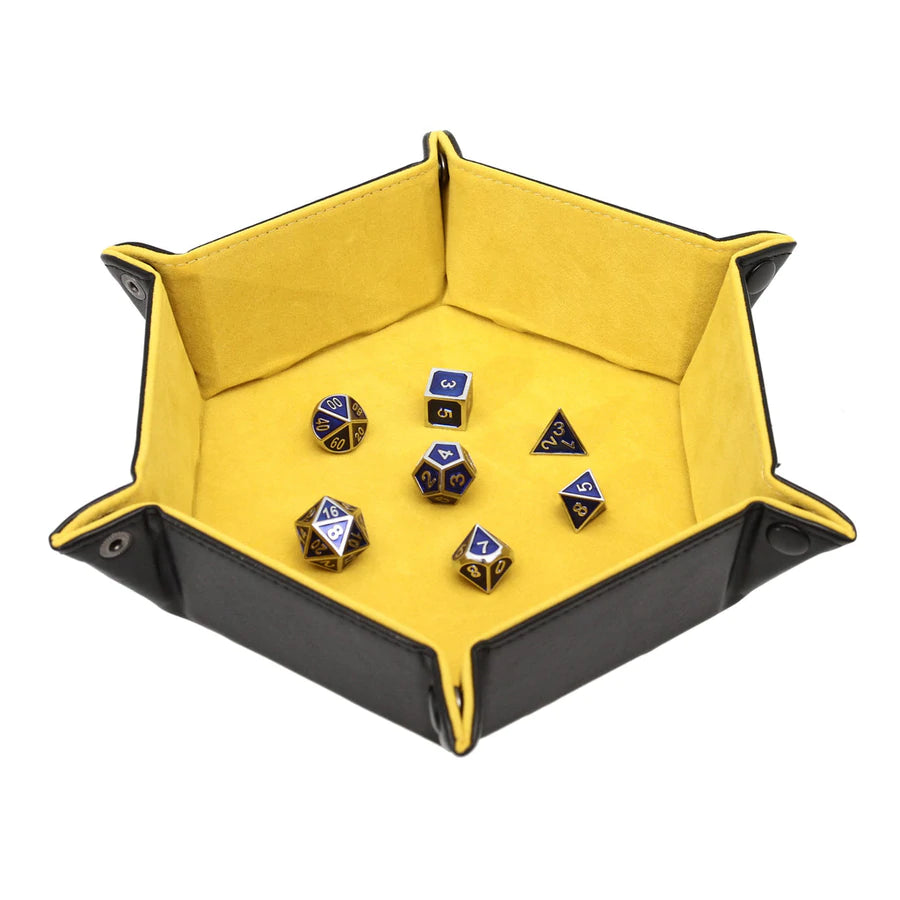 Forged Gaming Hexagon Snap Folding Dice Tray - Various Colors | Odin's Place