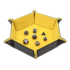 Forged Gaming Hexagon Snap Folding Dice Tray - Various Colors | Odin's Place