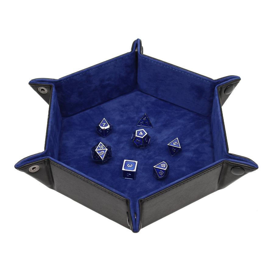 Forged Gaming Hexagon Snap Folding Dice Tray - Various Colors | Odin's Place