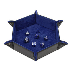 Forged Gaming Hexagon Snap Folding Dice Tray - Various Colors | Odin's Place