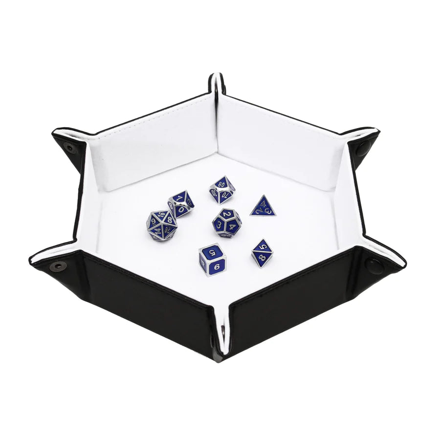 Forged Gaming Hexagon Snap Folding Dice Tray - Various Colors | Odin's Place