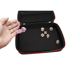 Forged Gaming Dice Box and Dice Tray with Removable Dice Holder Assorted Colors | Odin's Place
