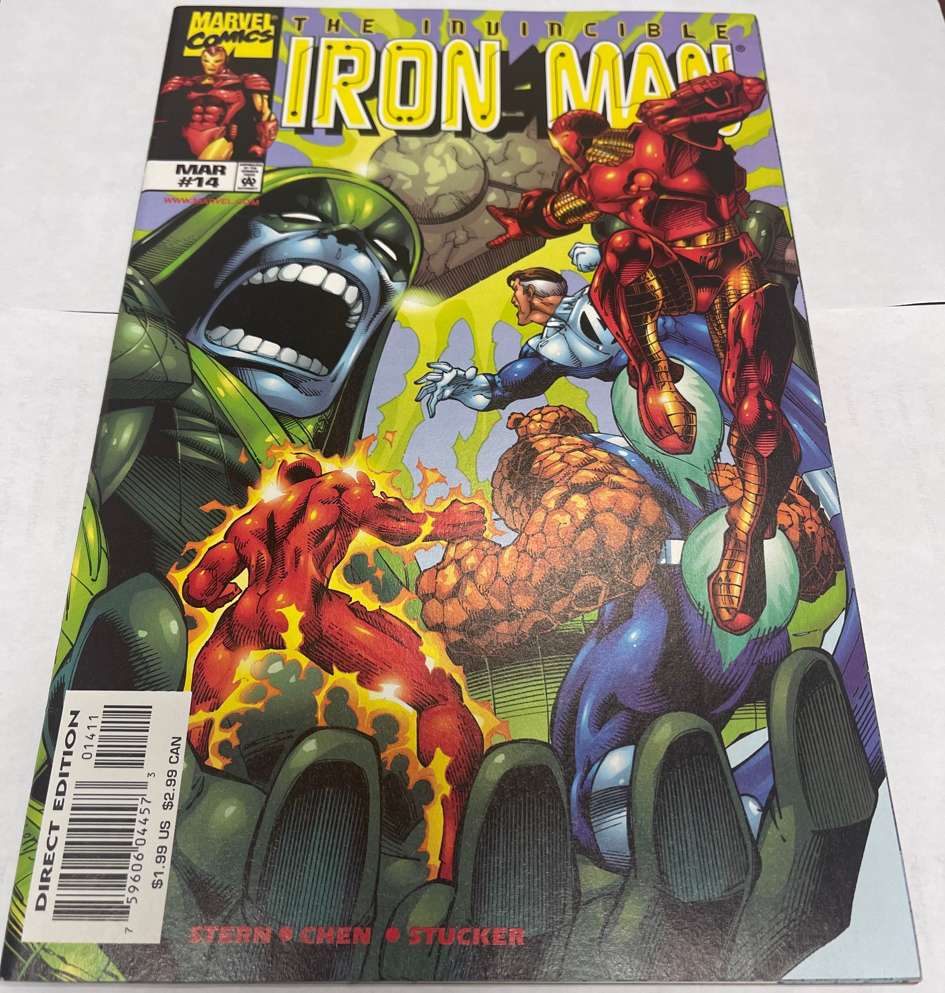 Invincible Iron Man #14 March 1999 | Odin's Place