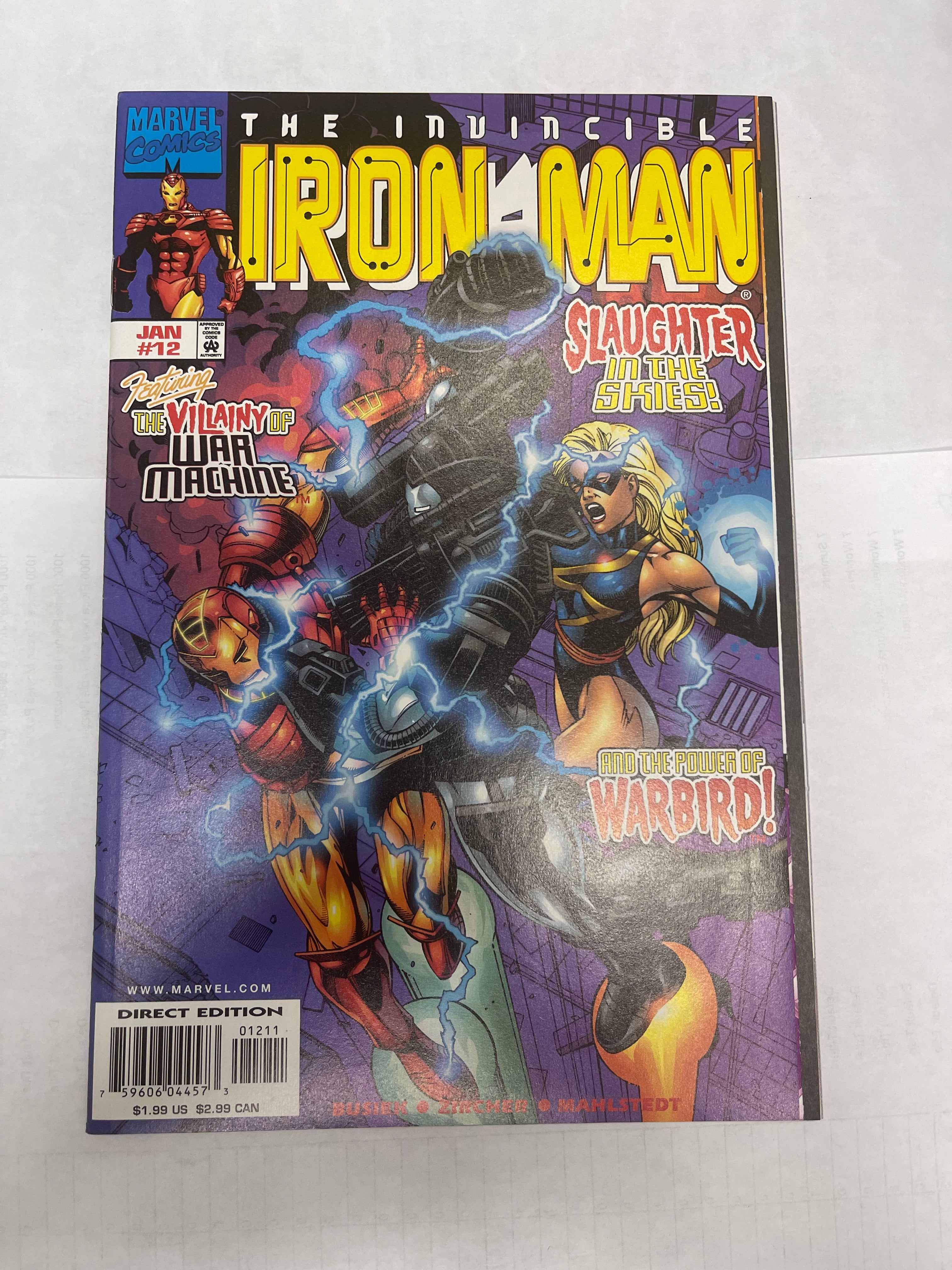 Invincible Iron Man #12 January 1998 | Odin's Place