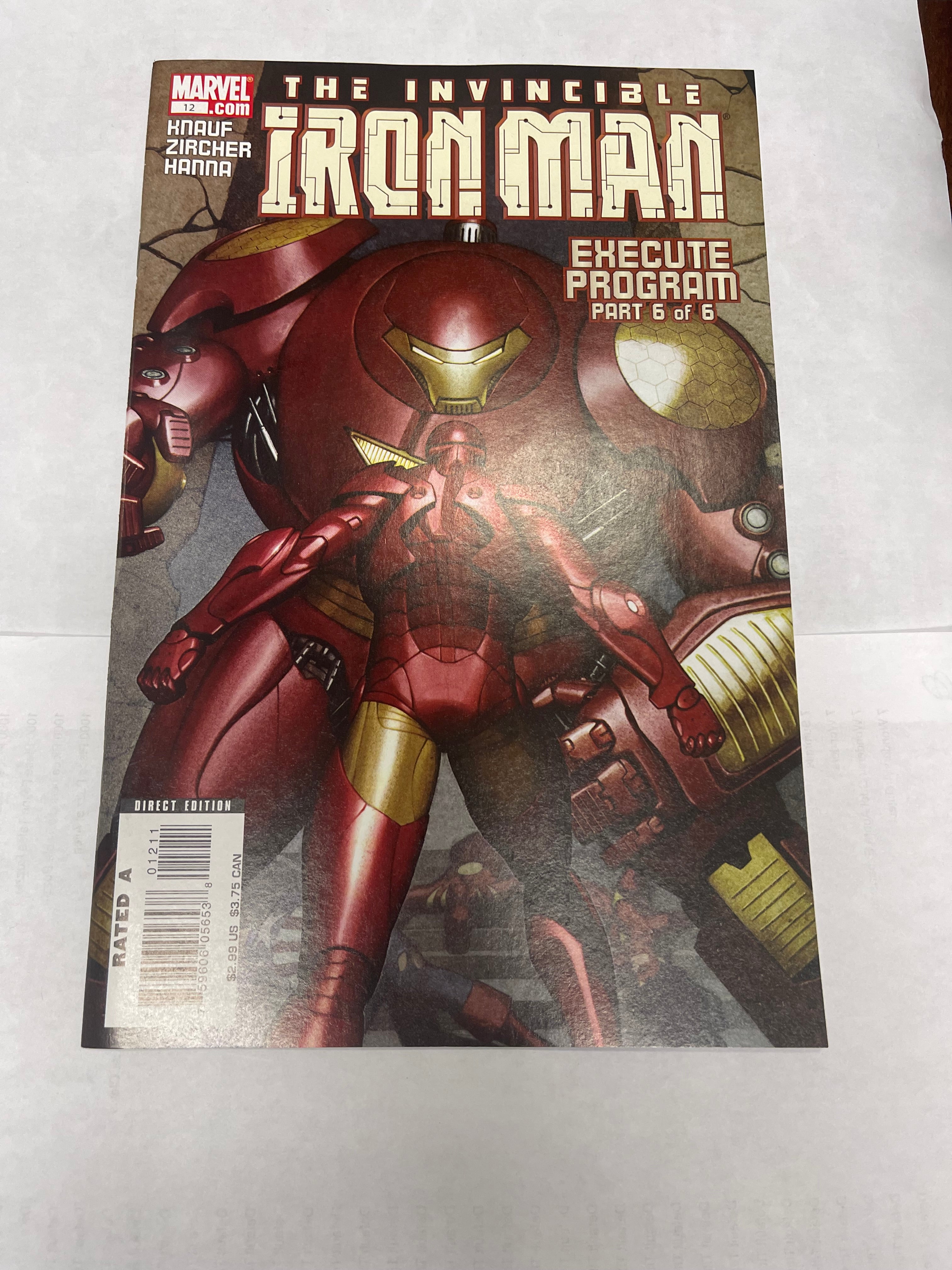 Invincible Iron Man Execute Program #6/6 November 2006 | Odin's Place