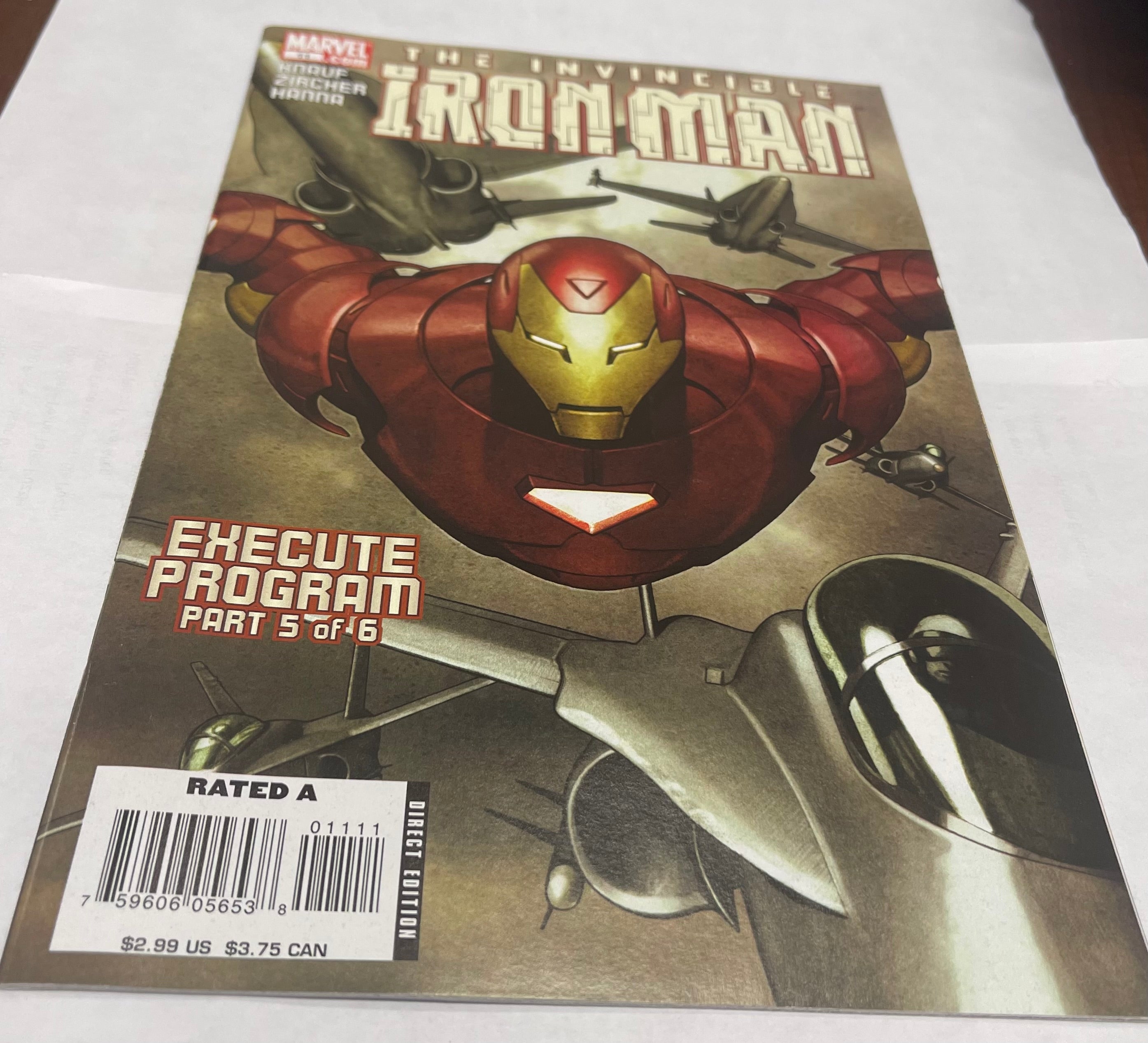 Invincible Iron Man Execute Program #5/6 November 2006 | Odin's Place