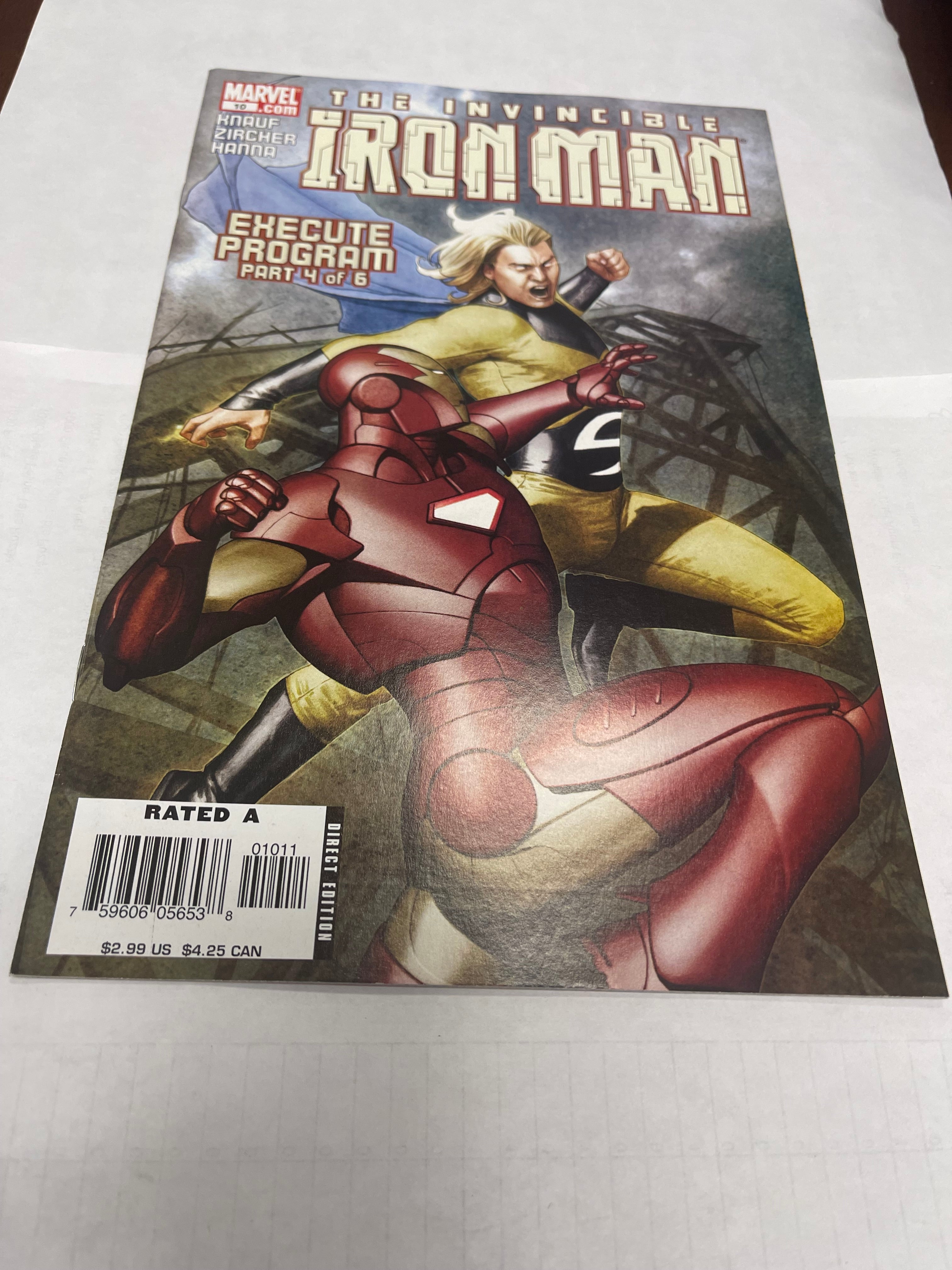 Invincible Iron Man Execute Program #4/6 September 2006 | Odin's Place