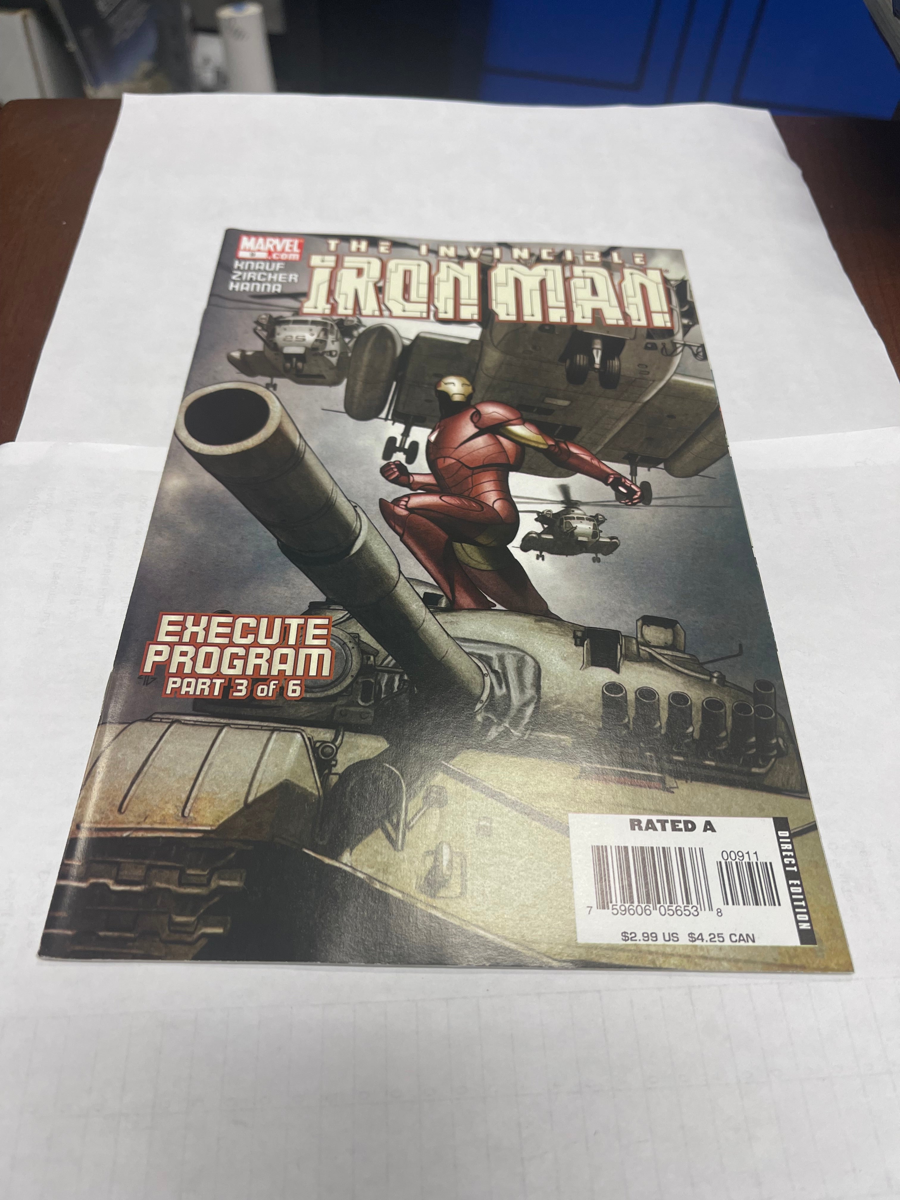 Invincible Iron Man Execute Program #3/6 August 2006 | Odin's Place