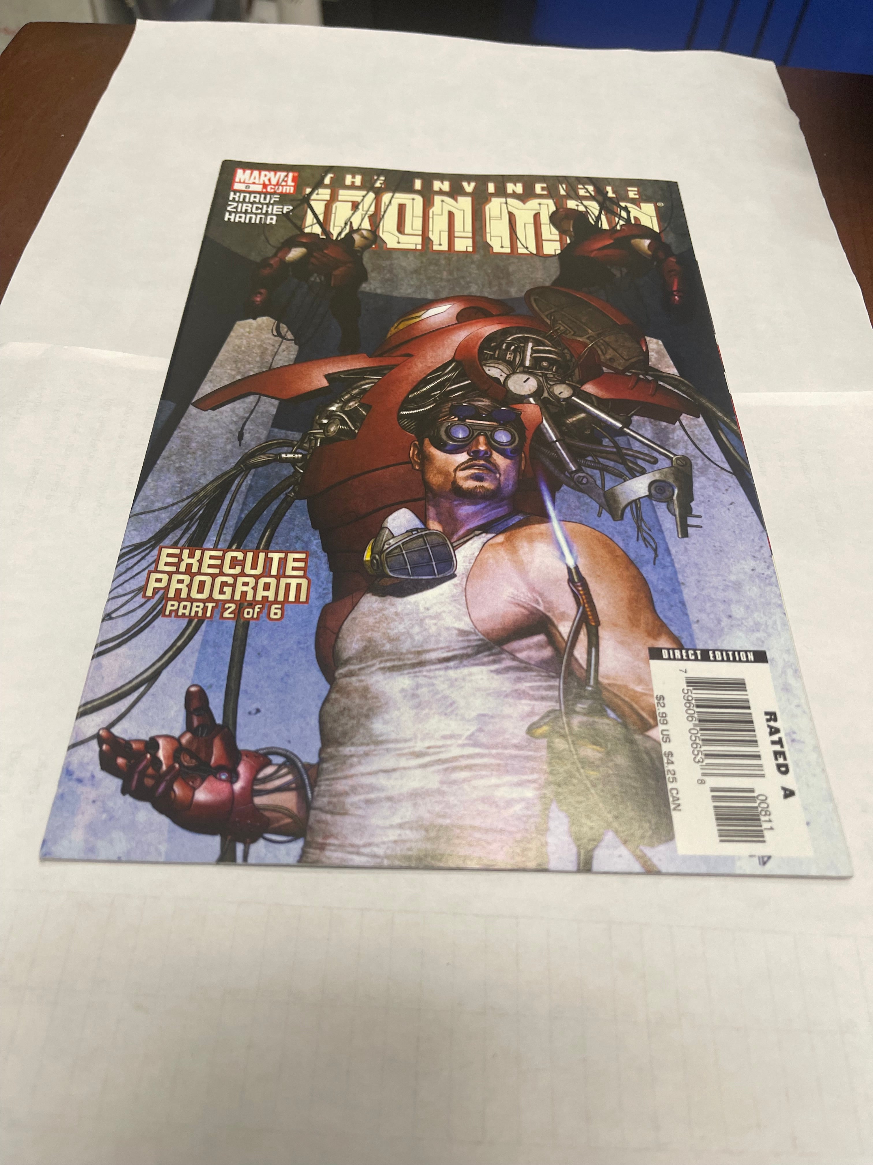 Invincible Iron Man Execute Program #2/6 July 2006 | Odin's Place